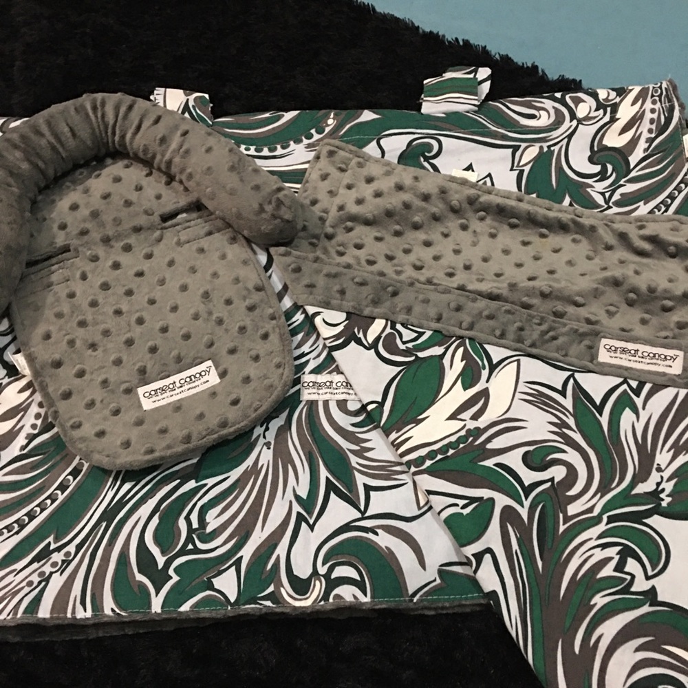 Carseat Canopy 3 piece set